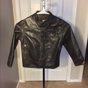 Leather jacket
